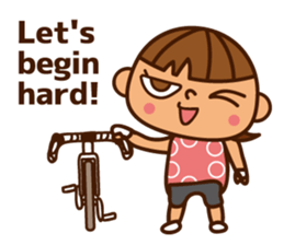 Yes, Triathlon (The female volume) sticker #6806789