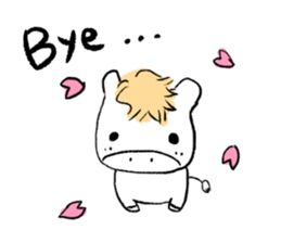 hold your horses! sticker #6807127