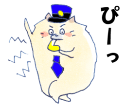 Pome Junco and Shiba Bird Police ver. sticker #6807209