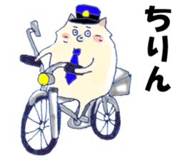 Pome Junco and Shiba Bird Police ver. sticker #6807243