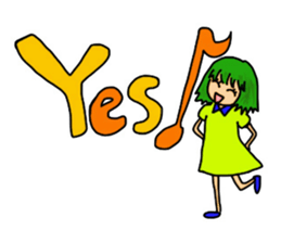 Midori-cyan sticker #6807289