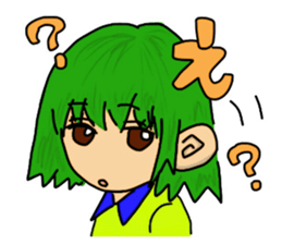 Midori-cyan sticker #6807304