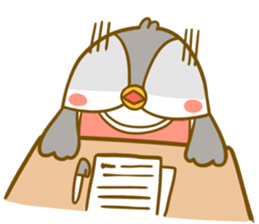 Bonjii the cute owl - School Edition sticker #6807414