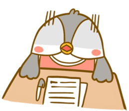 Bonjii the cute owl - School Edition sticker #6807414