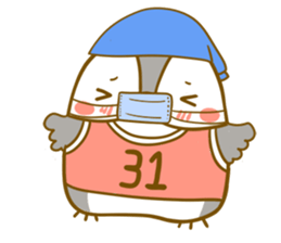 Bonjii the cute owl - School Edition sticker #6807428