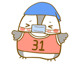 Bonjii the cute owl - School Edition sticker #6807428