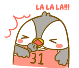 Bonjii the cute owl - School Edition sticker #6807432