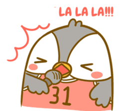 Bonjii the cute owl - School Edition sticker #6807432