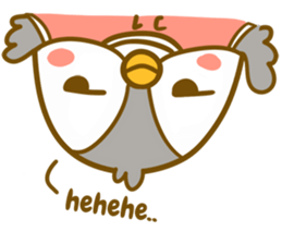 Bonjii the cute owl - School Edition sticker #6807446