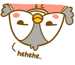 Bonjii the cute owl - School Edition sticker #6807446