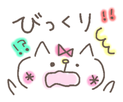 Cute emoticons. Animal Hen sticker #6807617