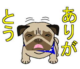 I LOVE PUG sticker #6807692