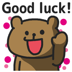 Funny cute bear speaking English