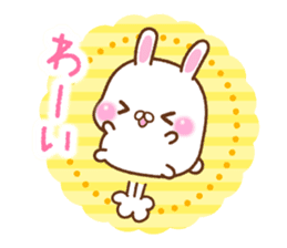 Summer of mochi rabbit sticker #6807947