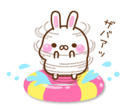 Summer of mochi rabbit sticker #6807949