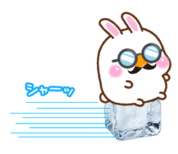 Summer of mochi rabbit sticker #6807956