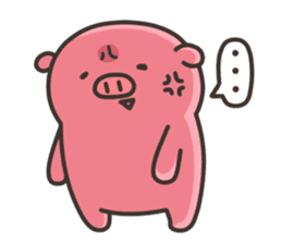 Anko-Chan of the pig2 sticker #6808954