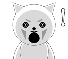 Wise remark cat sticker #6809123