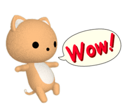 PonTaro's Cat & Bear (English Version) sticker #6809142
