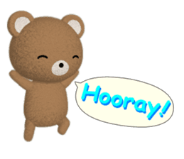 PonTaro's Cat & Bear (English Version) sticker #6809149