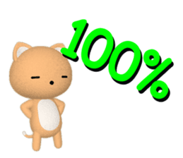 PonTaro's Cat & Bear (English Version) sticker #6809158