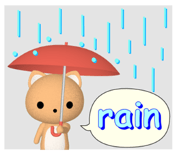 PonTaro's Cat & Bear (English Version) sticker #6809162