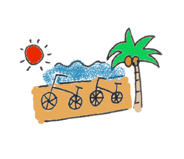 heart island sticker #6809355