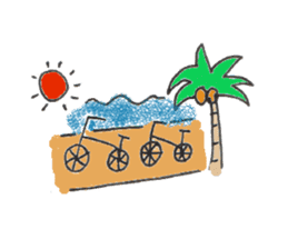 heart island sticker #6809355