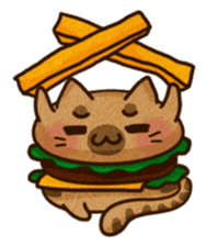 Yummy BurgerCat Vol.2 sticker #6809619