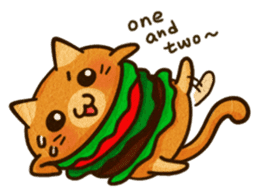 Yummy BurgerCat Vol.2 sticker #6809624