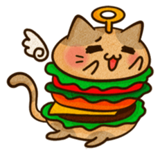 Yummy BurgerCat Vol.2 sticker #6809646