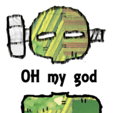 Patchwork Monsters sticker #6809680