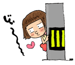 Filled with happiness  "MIMI chan" sticker #6810408