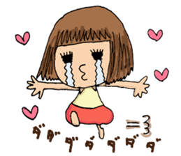 Filled with happiness  "MIMI chan" sticker #6810424