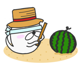 Summer vacation of stickers sticker #6810665