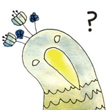 Birdman and the mysterious world sticker #6811280