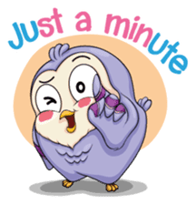Tyno - The Cheeky Owl sticker #6811631