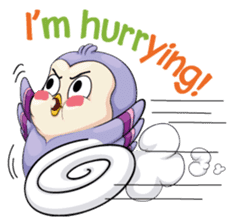 Tyno - The Cheeky Owl sticker #6811641
