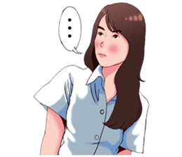 girls all around sticker #6812491