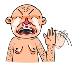 Mr. Bald Old sticker #6813131