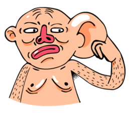 Mr. Bald Old sticker #6813132