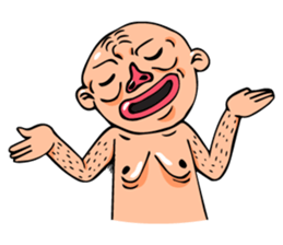 Mr. Bald Old sticker #6813134