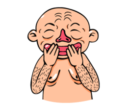 Mr. Bald Old sticker #6813135