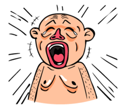 Mr. Bald Old sticker #6813137