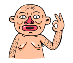 Mr. Bald Old sticker #6813138