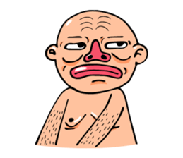 Mr. Bald Old sticker #6813140