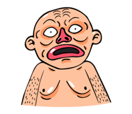 Mr. Bald Old sticker #6813142