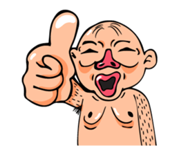 Mr. Bald Old sticker #6813144