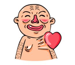 Mr. Bald Old sticker #6813154