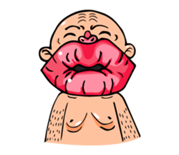 Mr. Bald Old sticker #6813156